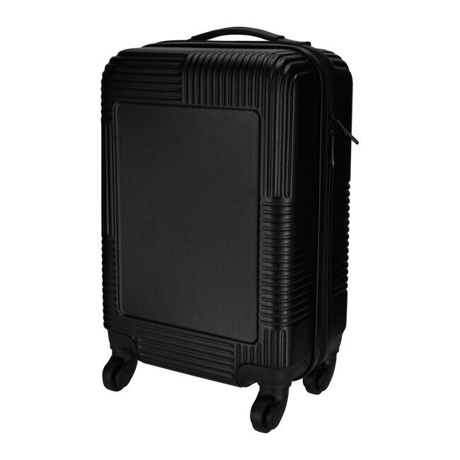 Handbagage sticker trolley 54x32x22 cm zwart - gepersonaliseerd met logo