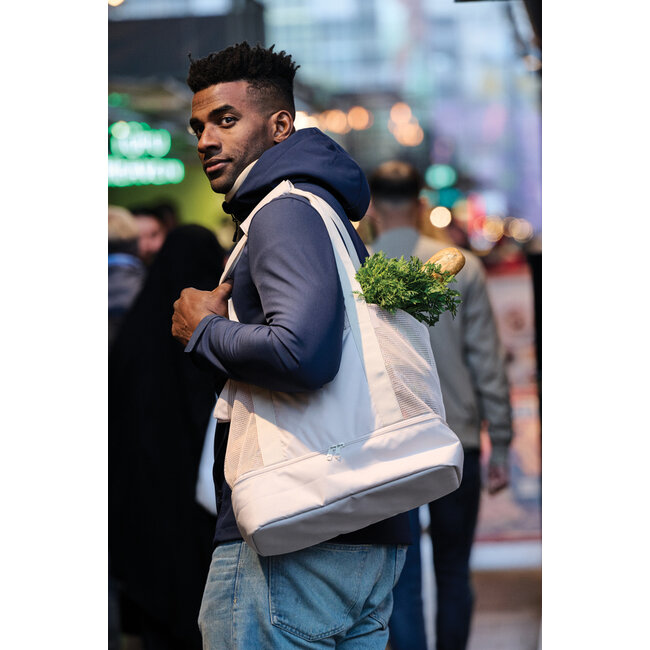 Koeltas 2-in-1 20L beige - gepersonaliseerd met logo mogelijk