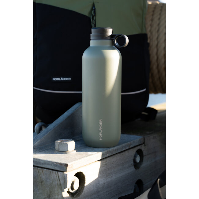 Norländer thermosfles roestvrij staal groen - 750 ml