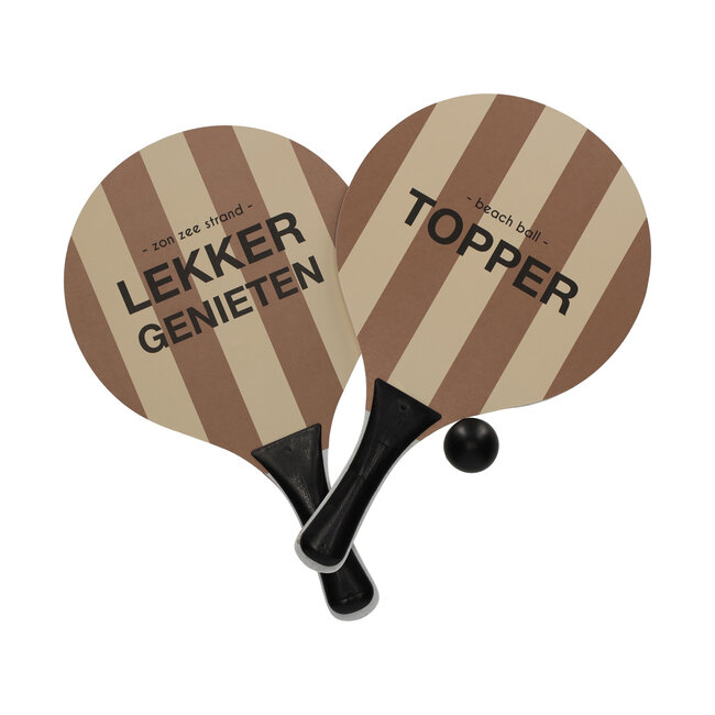 Beachball set met spelbord - inclusief 2 spellen