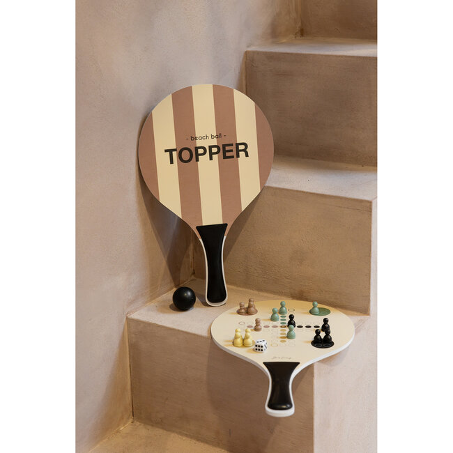 Beachball set met spelbord - inclusief 2 spellen