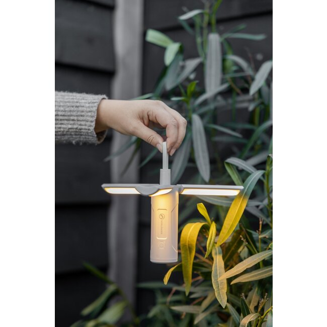 Norländer 3-in-1 powerbank campinglamp wit
