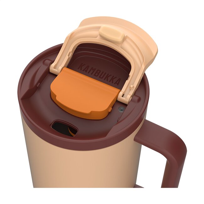 Kambukka drinkbeker 950 ml almond dream - met eigen logo mogelijk