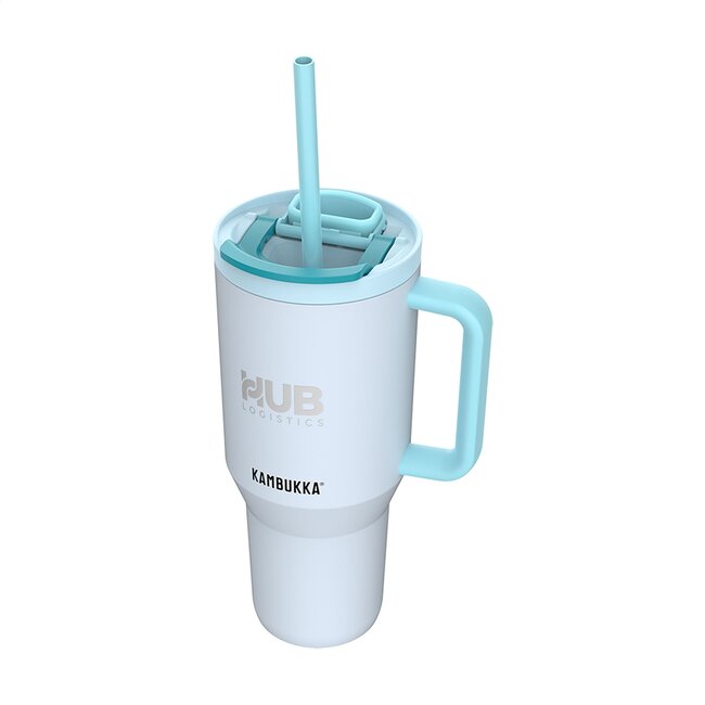 Kambukka drinkbeker 950 ml frosty coconut - met eigen logo mogelijk