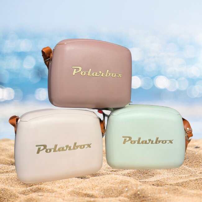 Polarbox koelbox matcha goud - 6 liter