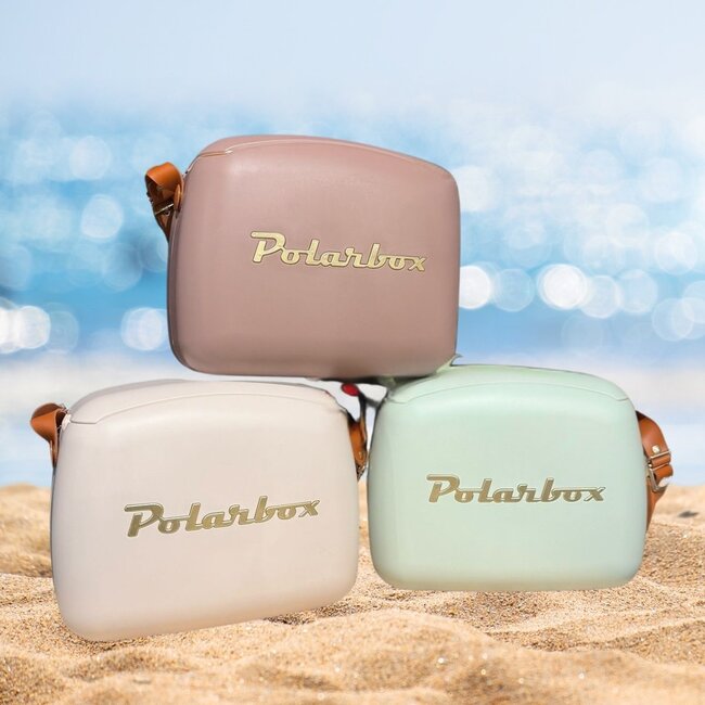 Polarbox koelbox pearl goud - 6 liter