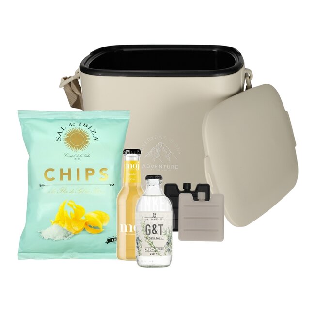 Norländer adventure koelbox sand Sal de Ibiza mint  - sand