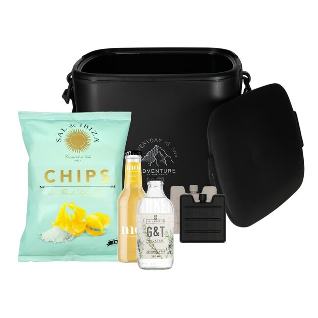 Norländer adventure koelbox sand Sal de Ibiza mint  - zwart