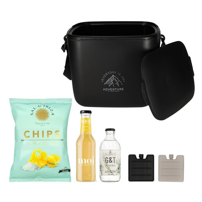 Norländer adventure koelbox sand Sal de Ibiza mint  - zwart