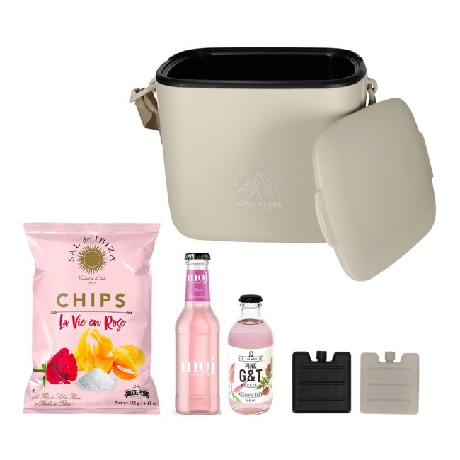 Norländer adventure koelbox sand Sal de Ibiza pink  - sand