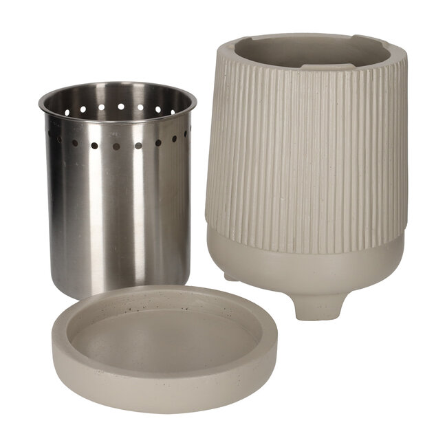 Norländer vuurkorf grijs/zand