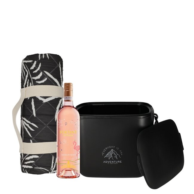 Norländer adventure koelbox zwart - picknickkleed zwart