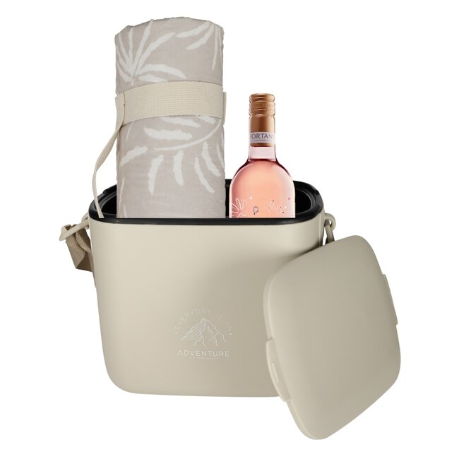 Norländer adventure koelbox sand - picknickkleed sand