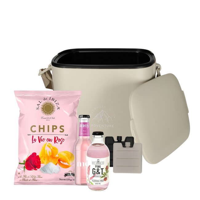 Norländer adventure koelbox sand Sal de Ibiza pink  - sand