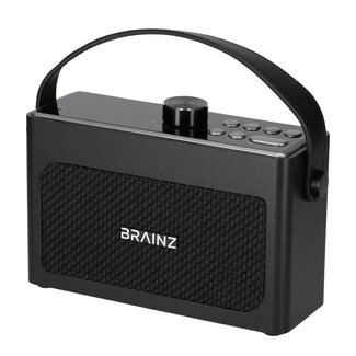 Retro alarm speaker - zwart