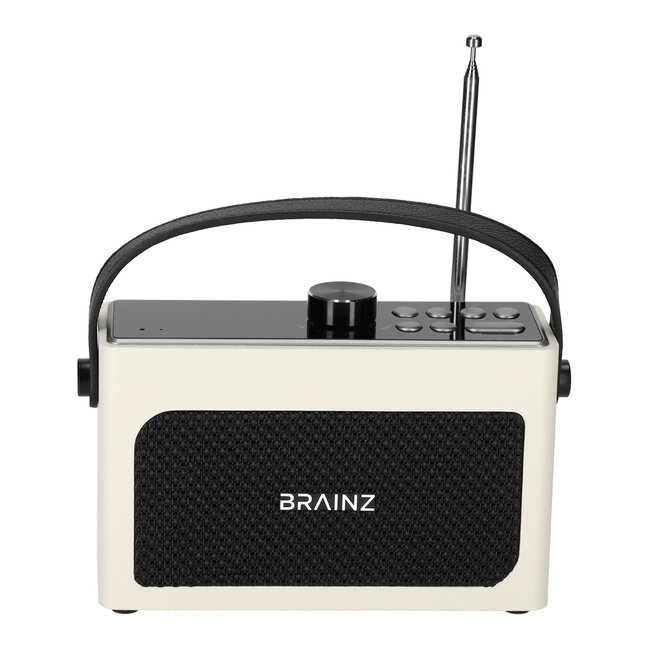 Retro alarm speaker - wit