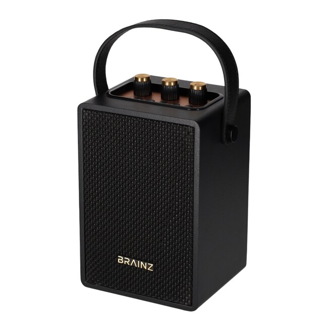 Retro speaker - zwart