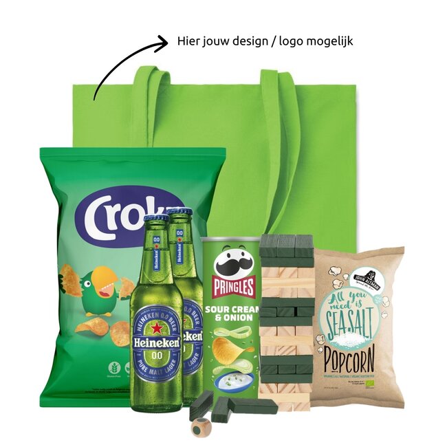 Zomers pakket groen - houten torenspel