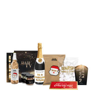 Kerstpakket Santa food