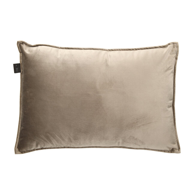 Set warmtekussen taupe en powerbank zwart