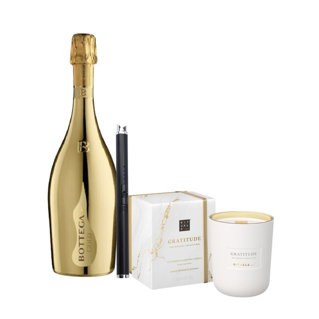 Rituals Gratitude geurkaars met aansteker pakket - Bottega