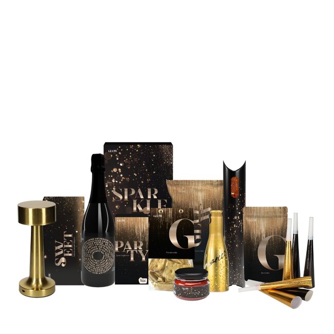 Kerstpakket Glow M met  LED lamp