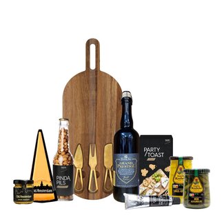 Kerstpakket Borrelplank