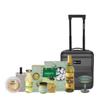 Trolley en speaker pakket - zwart