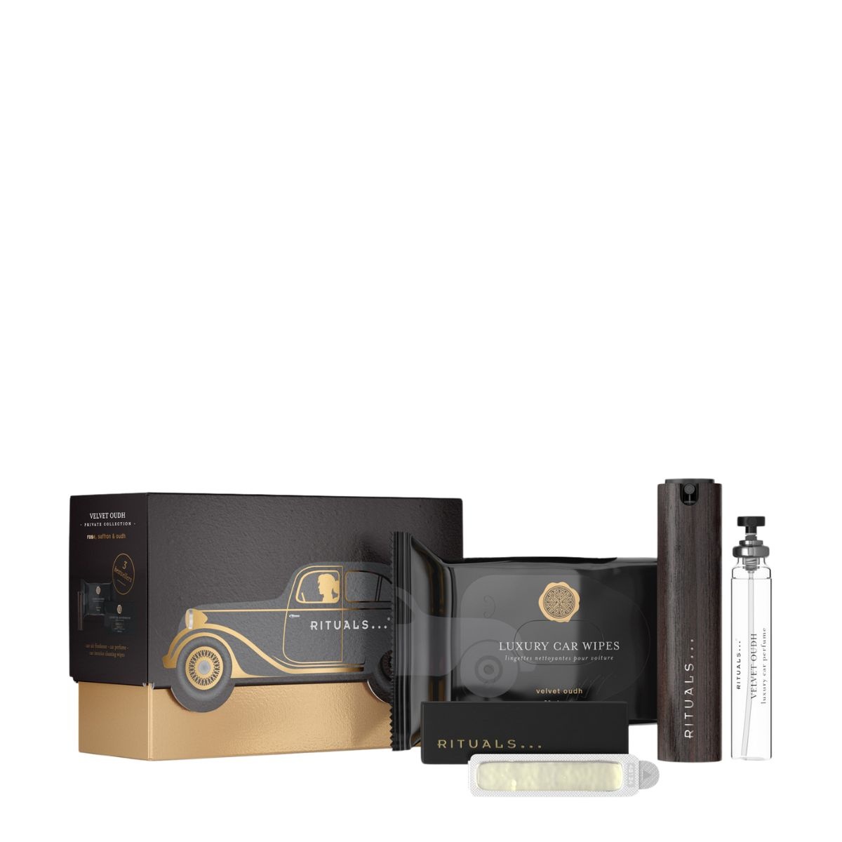 Rituals gift set car velvet - Oudh