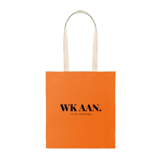 Oranje tas 'WK aan. Ik ga shoppen.'