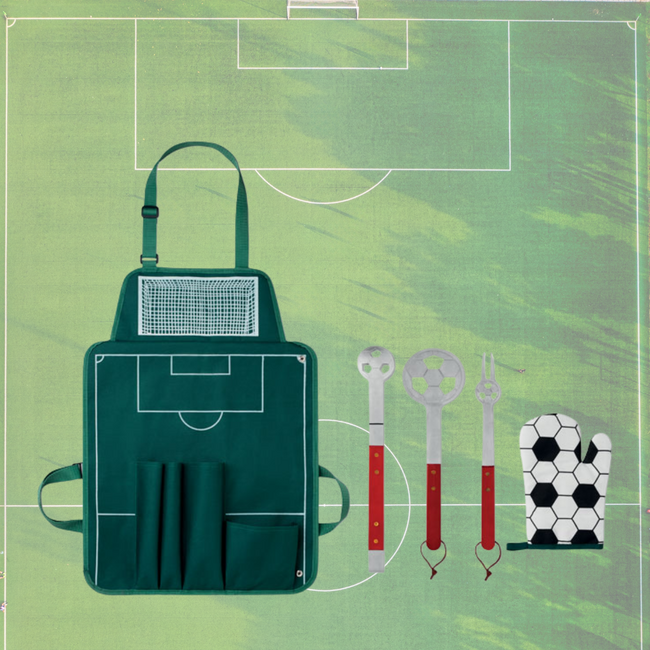 WK BBQ-set incl schort