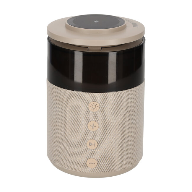 5-in-1 Charging speaker light - taupe