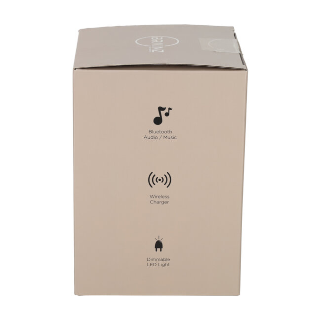 5-in-1 Charging speaker light - taupe