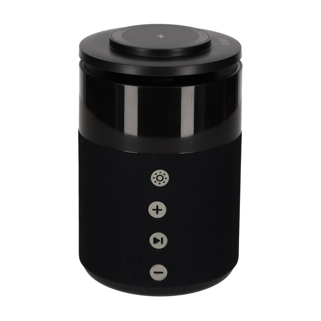 5-in-1 Charging speaker light - zwart