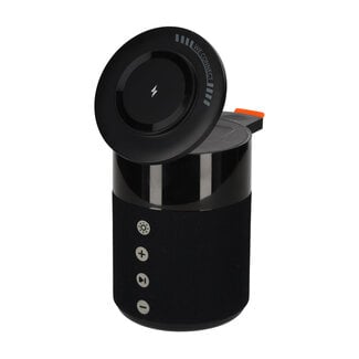 5-in-1 Charging speaker - zwart