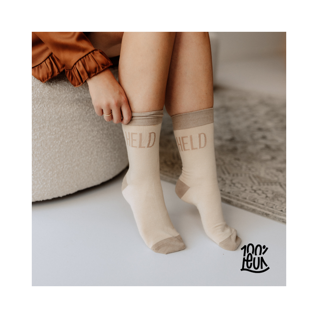 Sokken  - Jij bent een held maat 35/40