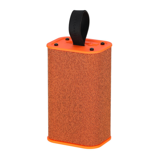 Brainz speaker Spike met LED verlichting oranje