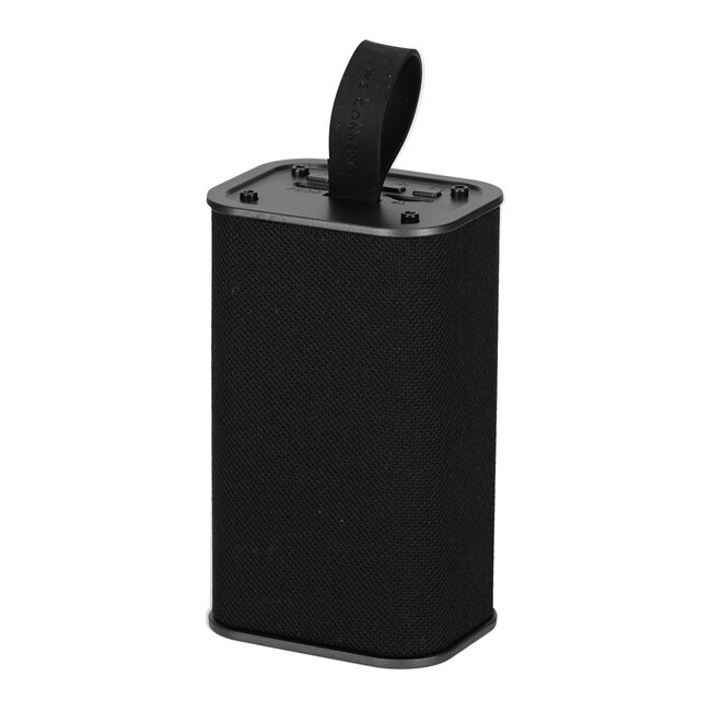 Brainz speaker Spike met LED verlichting zwart