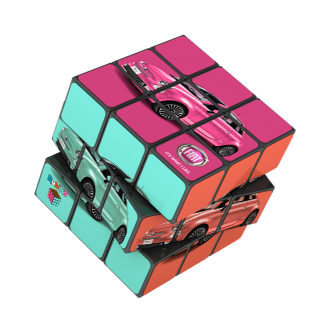 Original Rubik’s® Cube 3 × 3 – 57 mm (Classic)  - volledig gepersonaliseerd