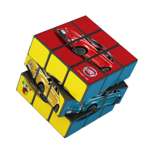 Original Rubik’s® Cube 3 × 3 – 57 mm (Classic)  - volledig gepersonaliseerd