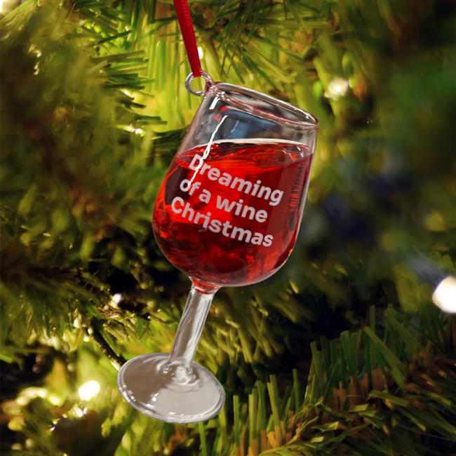 Custom kerst ornament - van glas of porselein