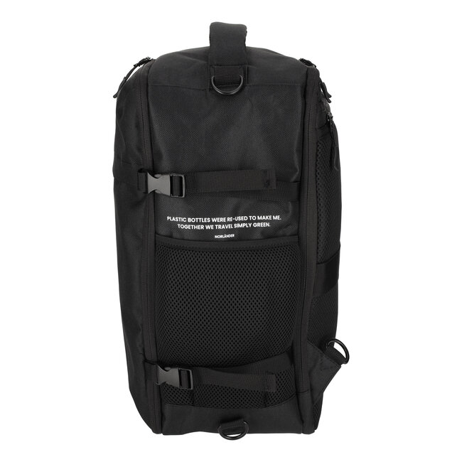 Norländer underseat rugtas zwart RPET 2.0