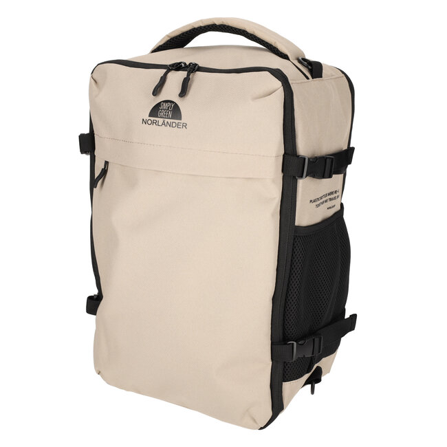 Norländer underseat rugtas taupe RPET 2.0