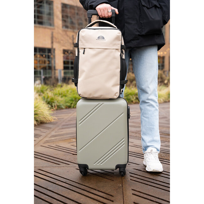 Norländer underseat rugtas taupe RPET 2.0