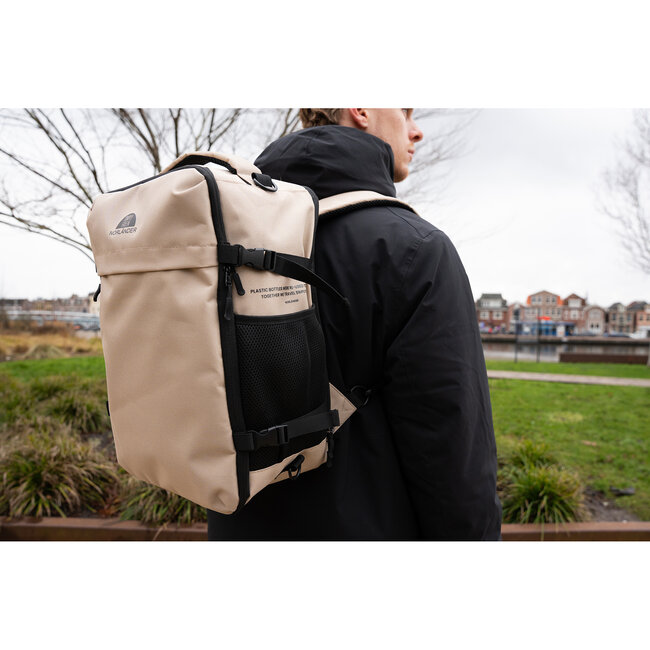 Norländer underseat rugtas taupe RPET 2.0