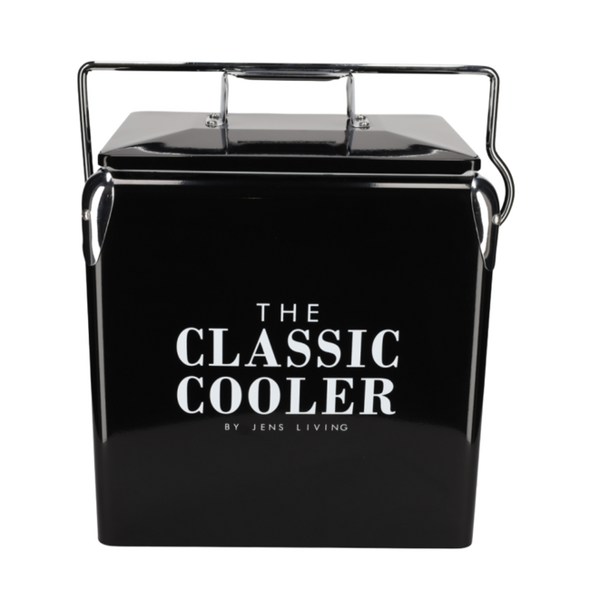 Jens Living retro koelbox zwart