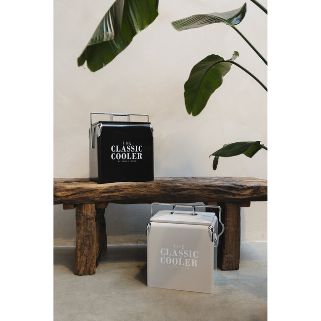 Jens Living retro koelbox 13 liter taupe