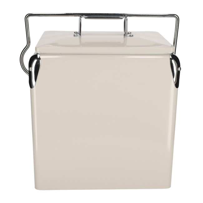 Jens Living retro koelbox 13 liter taupe
