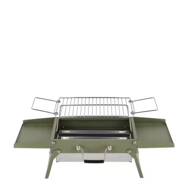 Fyra draagbare BBQ groen