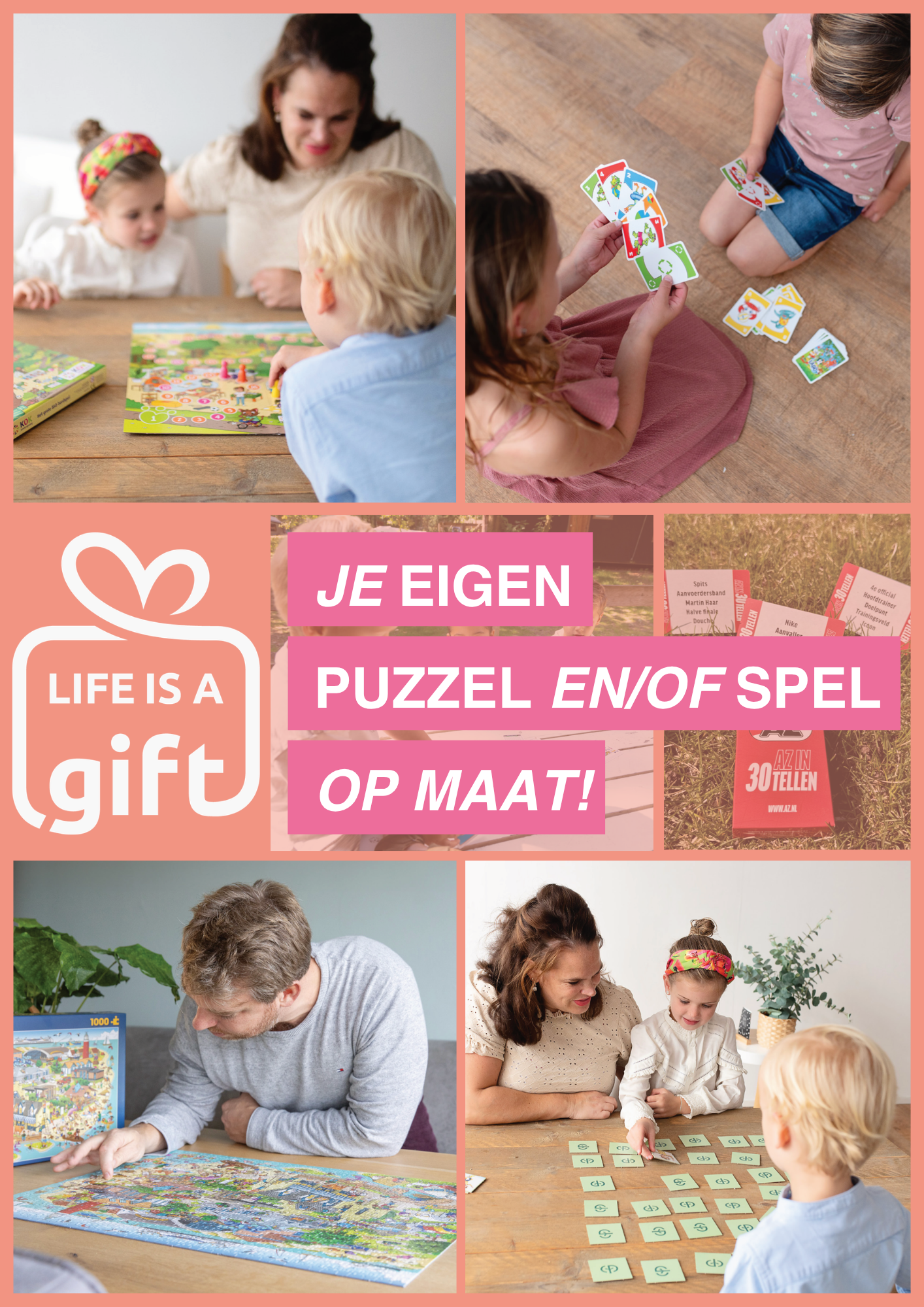Cover maatwerk Spel of puzzel LIAG